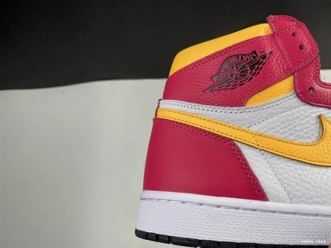 Rep Husky Fusion Air OGLight 1 Jordan Red High 555088-603 0714